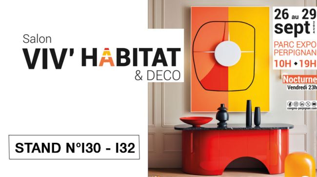 Présents au Salon Viv'Habitat de Perpignan