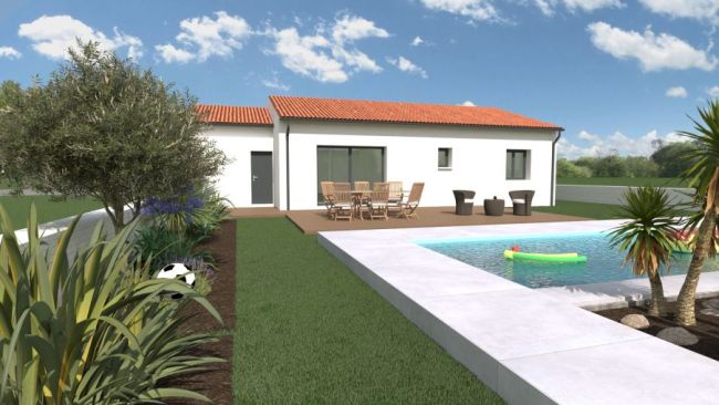Idéal jeune famille Maison de 98 m² avec jardin piscinable