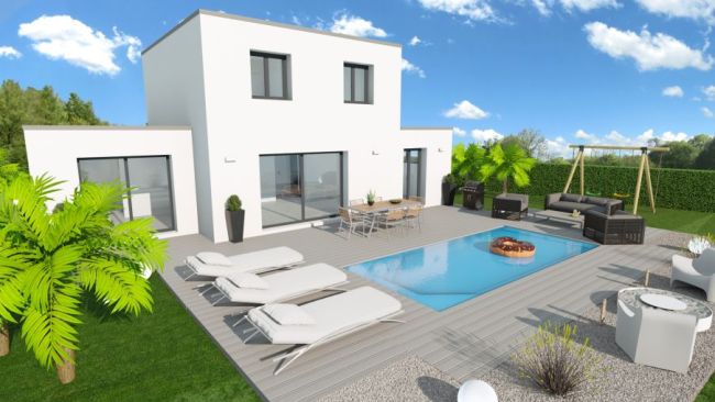 MAISON CONTEMPORAINE AVEC GARAGE VILLENEUVE TOLOSANE 31270