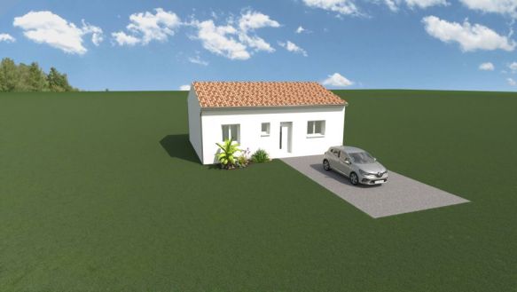 Villa T3 neuve + Terrain viabilisé