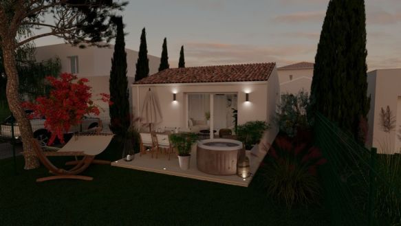 Villa neuve de 44m² à Marseillan