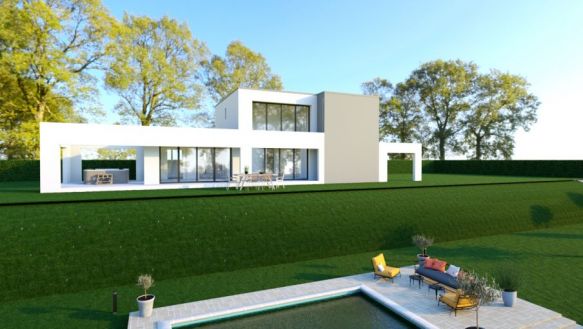 Villa Contemporaine Nîmes sur Terrain de 3000 m²