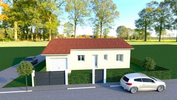 Superbe maison de ville de 87 m² avec un garage de 15 m²