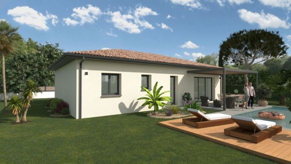 Beau plain-pied de 100 m² avec un garage de 15 m²