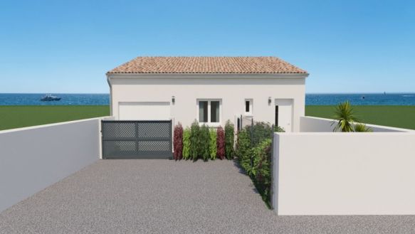 Villa de 75m² 2 chambres avec garage à Vias