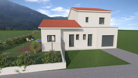 Deux villas sur une parcelle de 737 m²