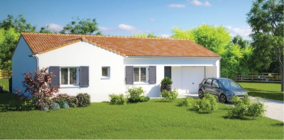 Maison de ville de 90 m² avec Garage intégré