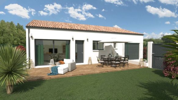 Villa de 90 m² avec garage