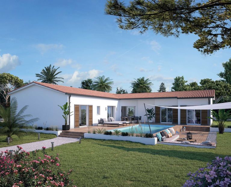 VILLA PLAIN PIED SUITE PARENTALE GARAGE SUSSARGUES 34160